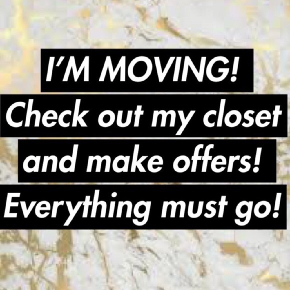 MOVING SALE